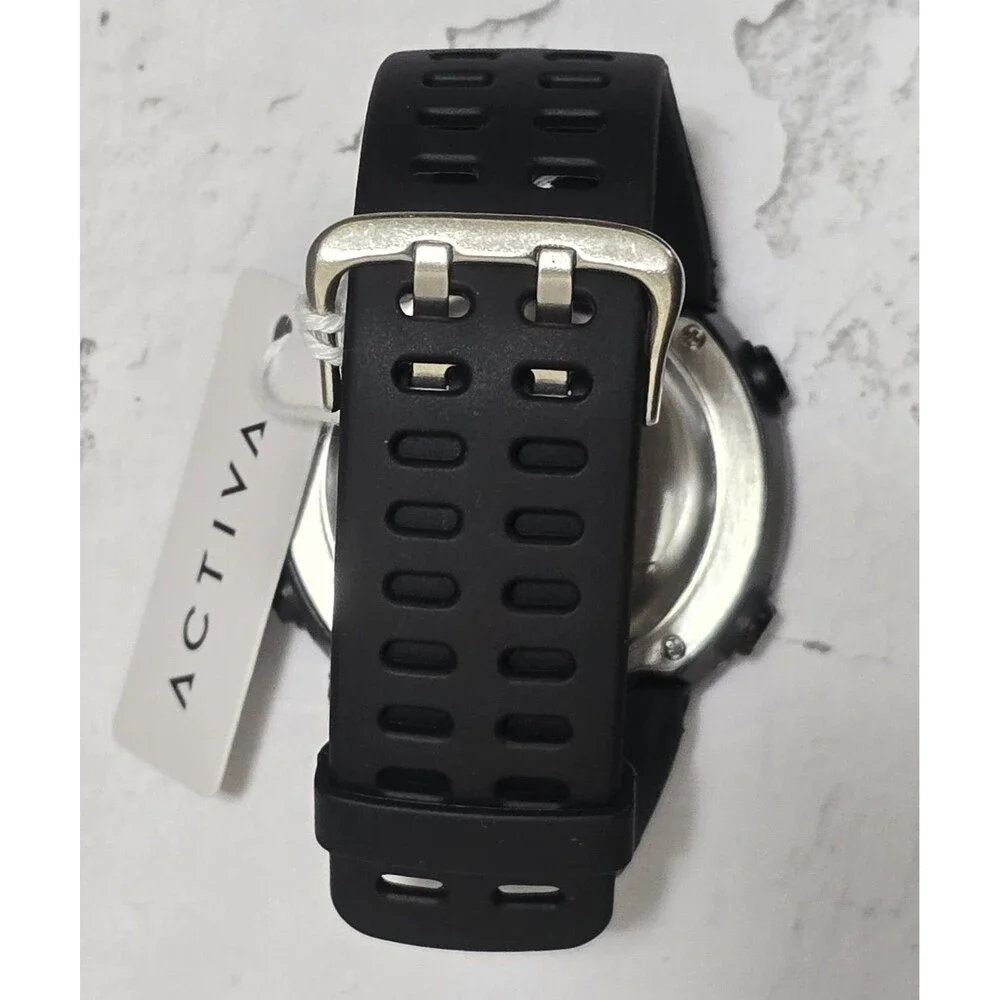 Activa X Invicta Men's Digital Watch-50mm All Black ACW1915-008 Brand New